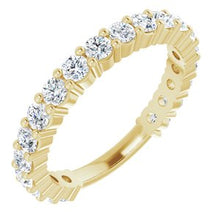 Load image into Gallery viewer, 14K Yellow 1 1/5 CTW Diamond Anniversary Band
