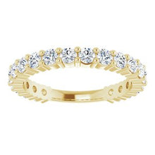 Load image into Gallery viewer, 14K Yellow 1 1/5 CTW Diamond Anniversary Band
