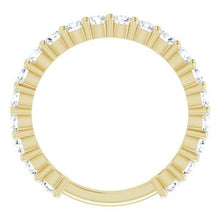 Load image into Gallery viewer, 14K Yellow 1 1/5 CTW Diamond Anniversary Band
