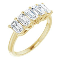 Load image into Gallery viewer, 14K Yellow 1 5/8 CTW Set Anniversary Band
