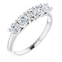 Charger l&#39;image dans la galerie, Ensemble d&#39;anniversaire Platinum 3/4 CTW Set
