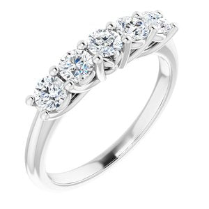 Ensemble d'anniversaire Platinum 3/4 CTW Set