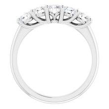 Charger l&#39;image dans la galerie, Ensemble d&#39;anniversaire Platinum 3/4 CTW Set
