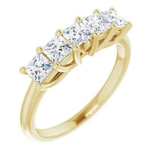 Load image into Gallery viewer, 14K Yellow 1 CTW Set Anniversary Band
