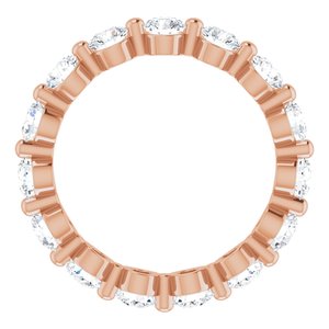 14K Rose 1 3/4 CTW Diamond Eternity Band