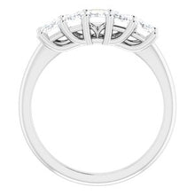 Load image into Gallery viewer, 14K White 1 5/8 CTW Set Anniversary Band
