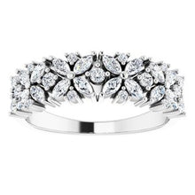 Load image into Gallery viewer, Floral-Inspired Anniversary Band
