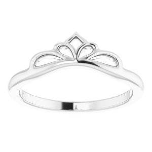 Stackable Crown Ring 