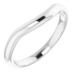Sterling Silver Band for 11 mm Round Ring