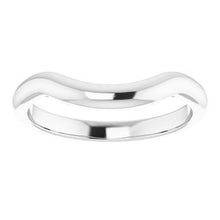Load image into Gallery viewer, Sterling Silver Band for 12x10 mm Oval Ring
