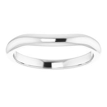 Load image into Gallery viewer, Sterling Silver Band for 7.4 mm Round Ring
