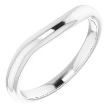 Load image into Gallery viewer, Sterling Silver Band for 8.2 mm Round Ring
