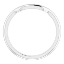 Load image into Gallery viewer, Sterling Silver Band for 11x11 mm Cushion Ring
