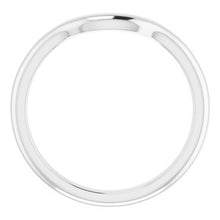 Load image into Gallery viewer, Sterling Silver Band for 8x8 mm Heart Ring
