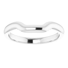 Load image into Gallery viewer, Sterling Silver Band for 9x7 mm Emerald Ring

