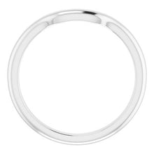 Load image into Gallery viewer, Sterling Silver Band for 7x5 mm Emerald Ring

