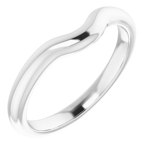 Sterling Silver Band for 6x4 mm Pear Ring
