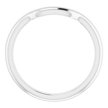 Load image into Gallery viewer, Sterling Silver Band for 9x7 mm Emerald Ring
