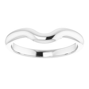 Sterling Silver Band for 7x5 mm Pear Ring