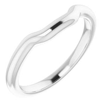 Load image into Gallery viewer, Sterling Silver Band for 6 mm Square Ring
