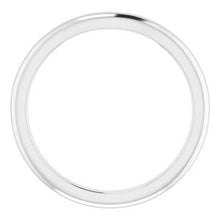 Charger l'image dans la galerie, Sterling Silver Band for 5.8 mm Round Ring

