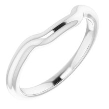 Load image into Gallery viewer, Sterling Silver Band for 7 mm Square Ring
