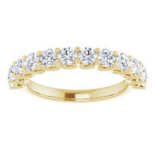 Charger l&#39;image dans la galerie, Bande d&#39;anniversaire en diamant 14K jaune 1 1/5 CTW
