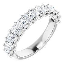 Charger l&#39;image dans la galerie, Bande d&#39;anniversaire en diamant 14K blanc 1 1/2 CTW
