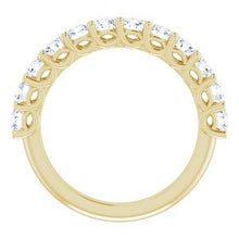 Charger l&#39;image dans la galerie, Bande d&#39;anniversaire en diamant 14K jaune 1 1/5 CTW
