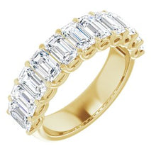 Load image into Gallery viewer, 14K Yellow 4 CTW Diamond Anniversary Band
