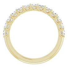 Load image into Gallery viewer, 14K Yellow 1 1/3 CTW Diamond Anniversary Band
