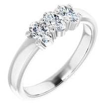 Charger l&#39;image dans la galerie, Bande d&#39;anniversaire en diamant blanc 3/4 CTW 14K
