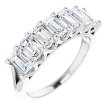Load image into Gallery viewer, 14K White 2 1/2 CTW Diamond Anniversary Band
