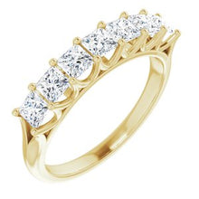 Charger l&#39;image dans la galerie, 14K Jaune 1 1/8 CTW Diamond Anniversary Band
