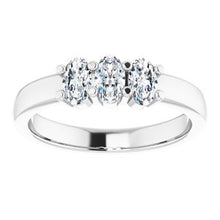 Charger l&#39;image dans la galerie, Bande d&#39;anniversaire en diamant blanc 3/4 CTW 14K
