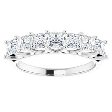 Charger l&#39;image dans la galerie, Bague d&#39;anniversaire en platine 1 3/8 CTW Diamond
