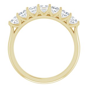 14K Jaune 1 1/8 CTW Diamond Anniversary Band