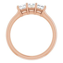 Charger l&#39;image dans la galerie, 14K Rose 3/4 CTW Anniversary Band
