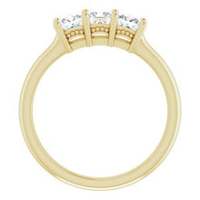 Charger l&#39;image dans la galerie, Bande d&#39;anniversaire jaune 14K 3/4 CTW
