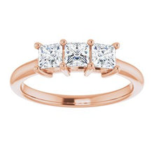 Charger l&#39;image dans la galerie, 14K Rose 3/4 CTW Anniversary Band
