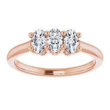 Charger l&#39;image dans la galerie, 14K Rose 3/4 CTW Anniversary Band

