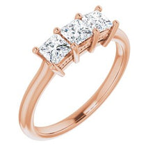Charger l&#39;image dans la galerie, 14K Rose 3/4 CTW Anniversary Band
