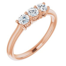 Load image into Gallery viewer, Three-Stone Anniversary Band
