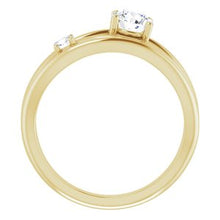 Load image into Gallery viewer, 14K Yellow 5/8 CTW Lab-Grown Diamond Ring
