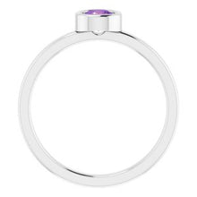 Charger l'image dans la galerie, Sterling Silver Amethyst Ring
