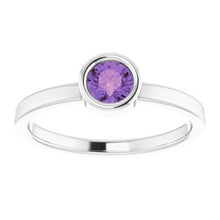 Charger l'image dans la galerie, Sterling Silver Amethyst Ring
