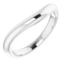 Charger l'image dans la galerie, Sterling Silver Band for 11 x 9 mm Oval Ring

