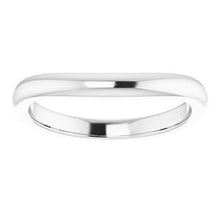 Charger l&#39;image dans la galerie, Sterling Silver Band for 8.2 mm Round Ring
