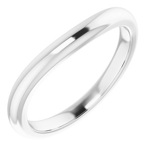 Sterling Silver Band for 7 mm Round Ring