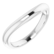 Charger l'image dans la galerie, Sterling Silver Band for 12 mm Round Ring
